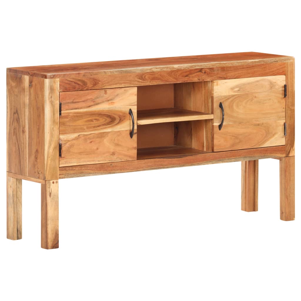 Sideboard 45.7&quot;X11.8&quot;X26&quot; Solid Acacia Wood