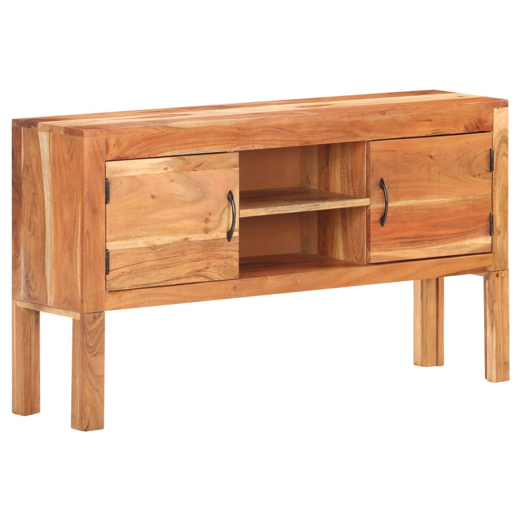 Sideboard 45.7&quot;X11.8&quot;X26&quot; Solid Acacia Wood