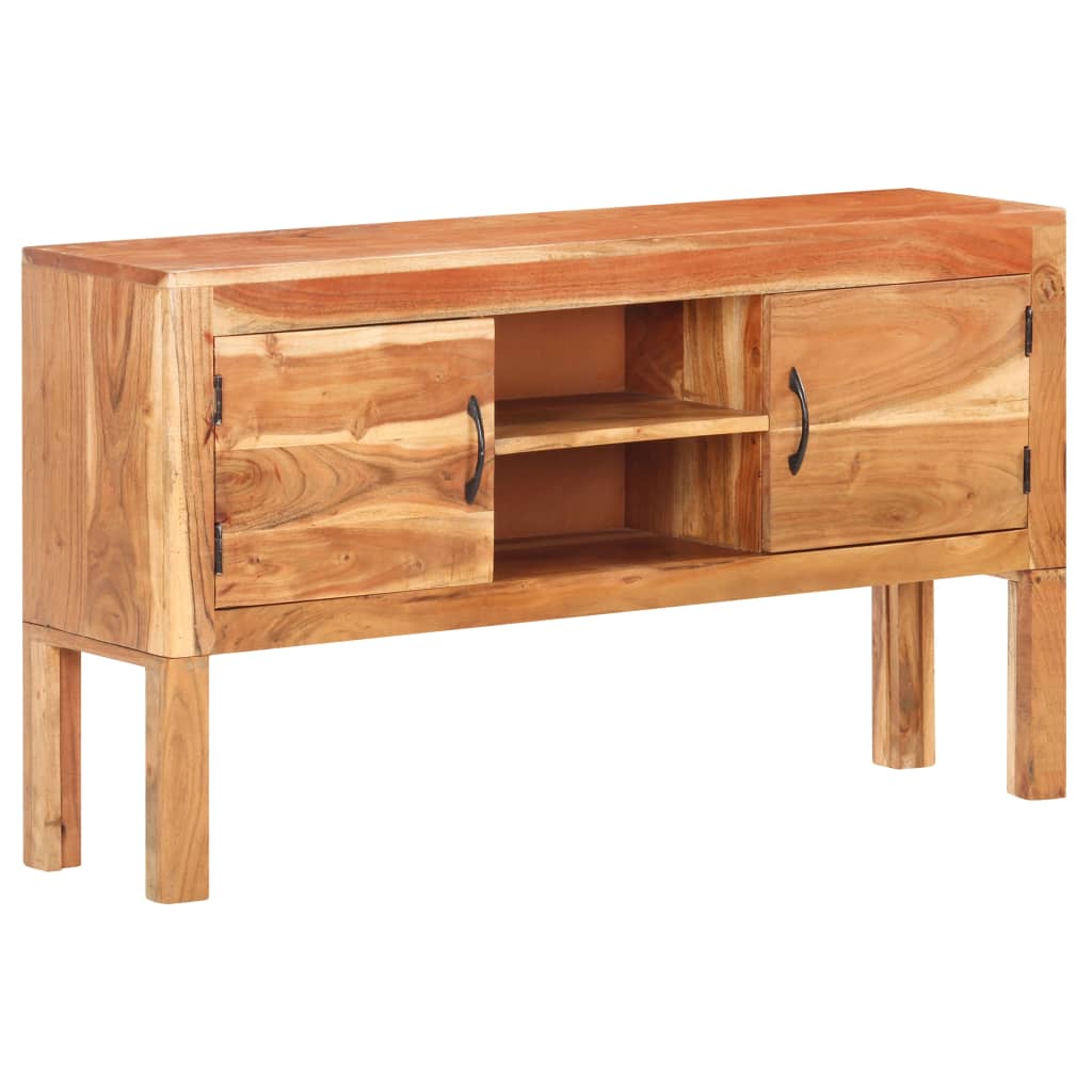 Sideboard 45.7&quot;X11.8&quot;X26&quot; Solid Acacia Wood