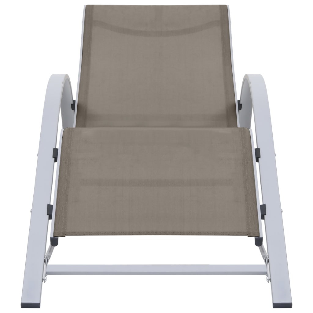 Sunlounger Textilene And Aluminum