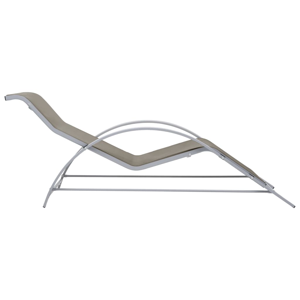 Sunlounger Textilene And Aluminum