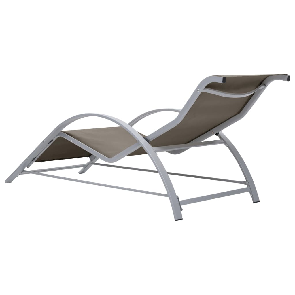 Sunlounger Textilene And Aluminum