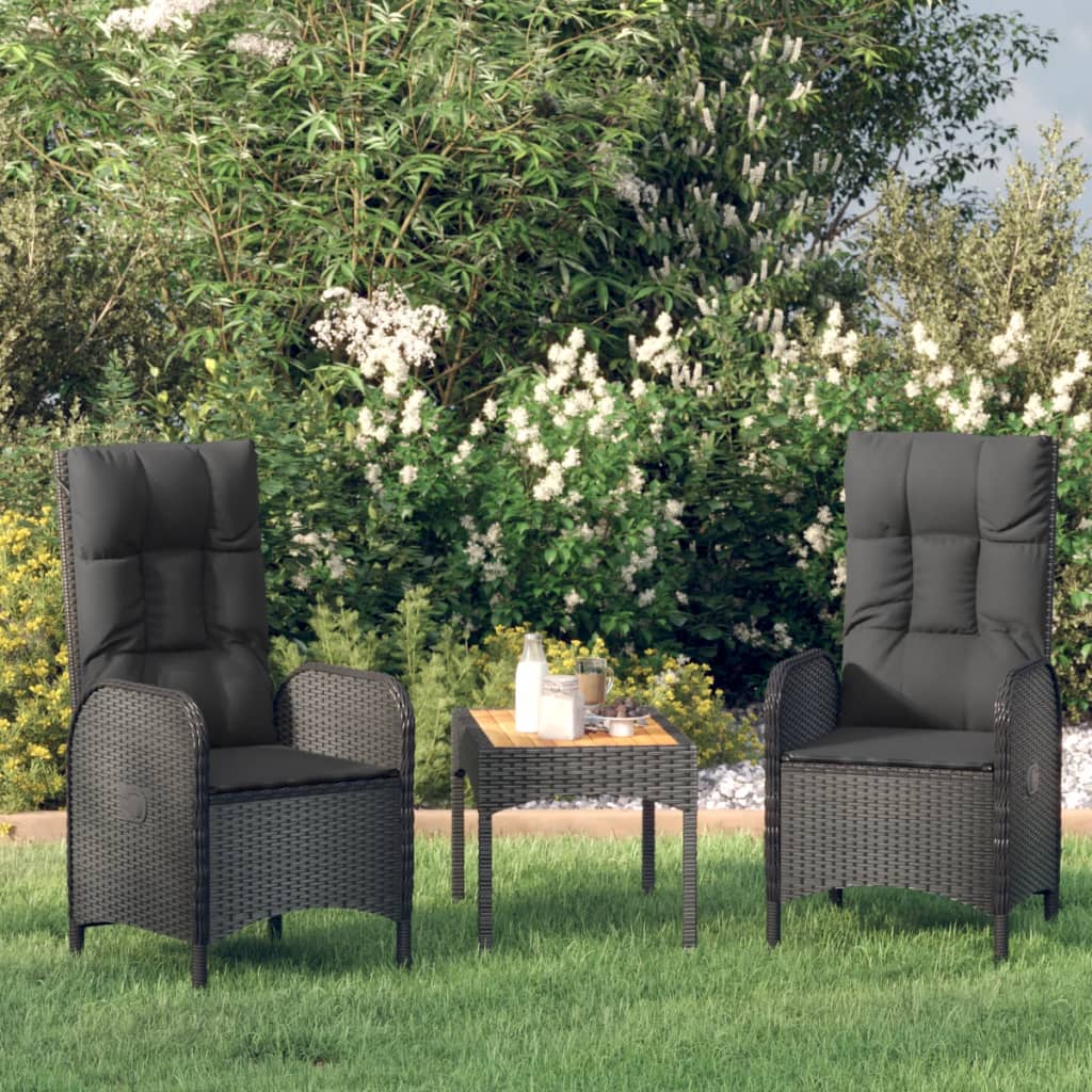 Patio Chairs 2 Pcs Poly Rattan