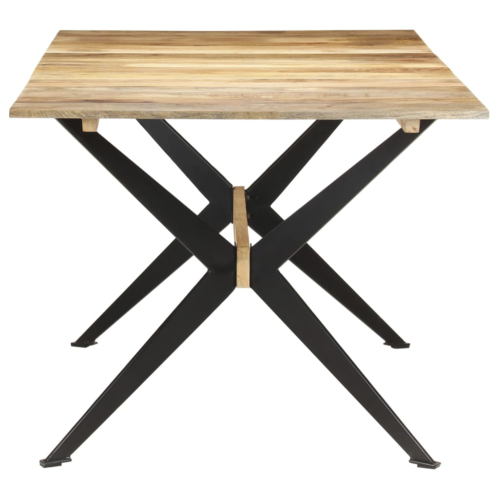 Dining Table 70.9&quot;X35.4&quot;X29.9&quot; Solid Mango Wood