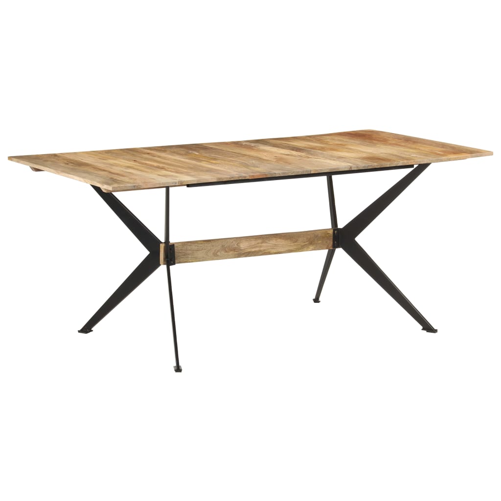 Dining Table 70.9&quot;X35.4&quot;X29.9&quot; Solid Mango Wood