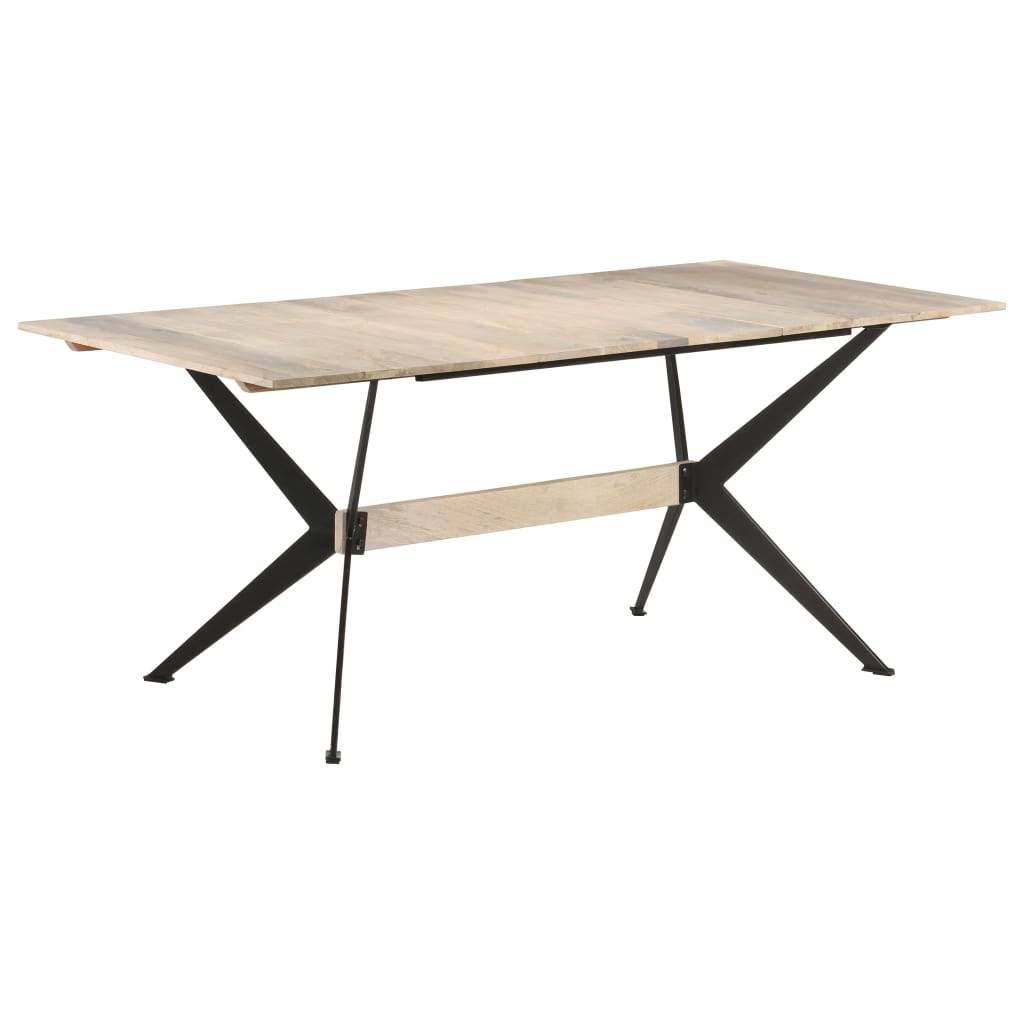 Dining Table 70.9&quot;X35.4&quot;X29.9&quot; Solid Mango Wood