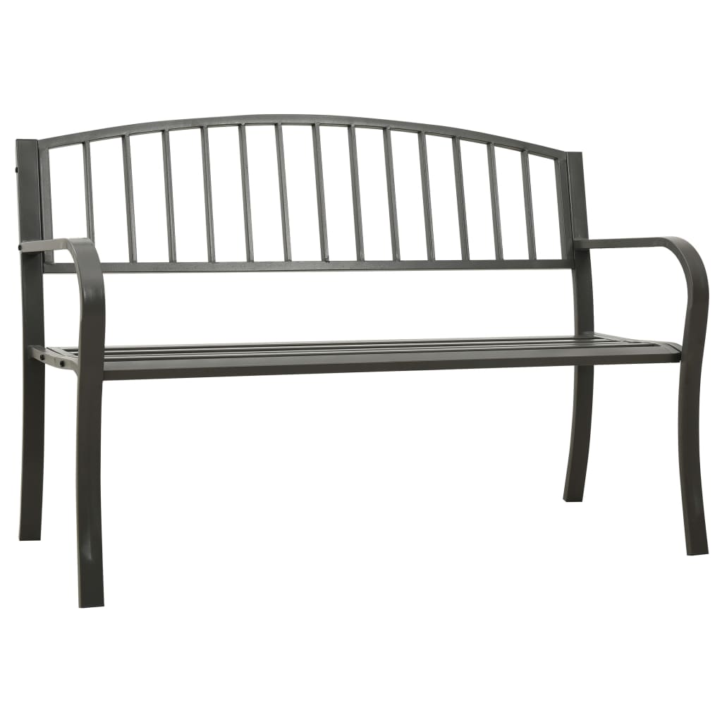 Patio Bench 49.2&quot; Steel