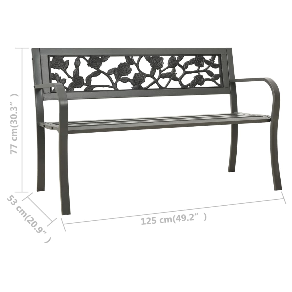 Patio Bench Steel