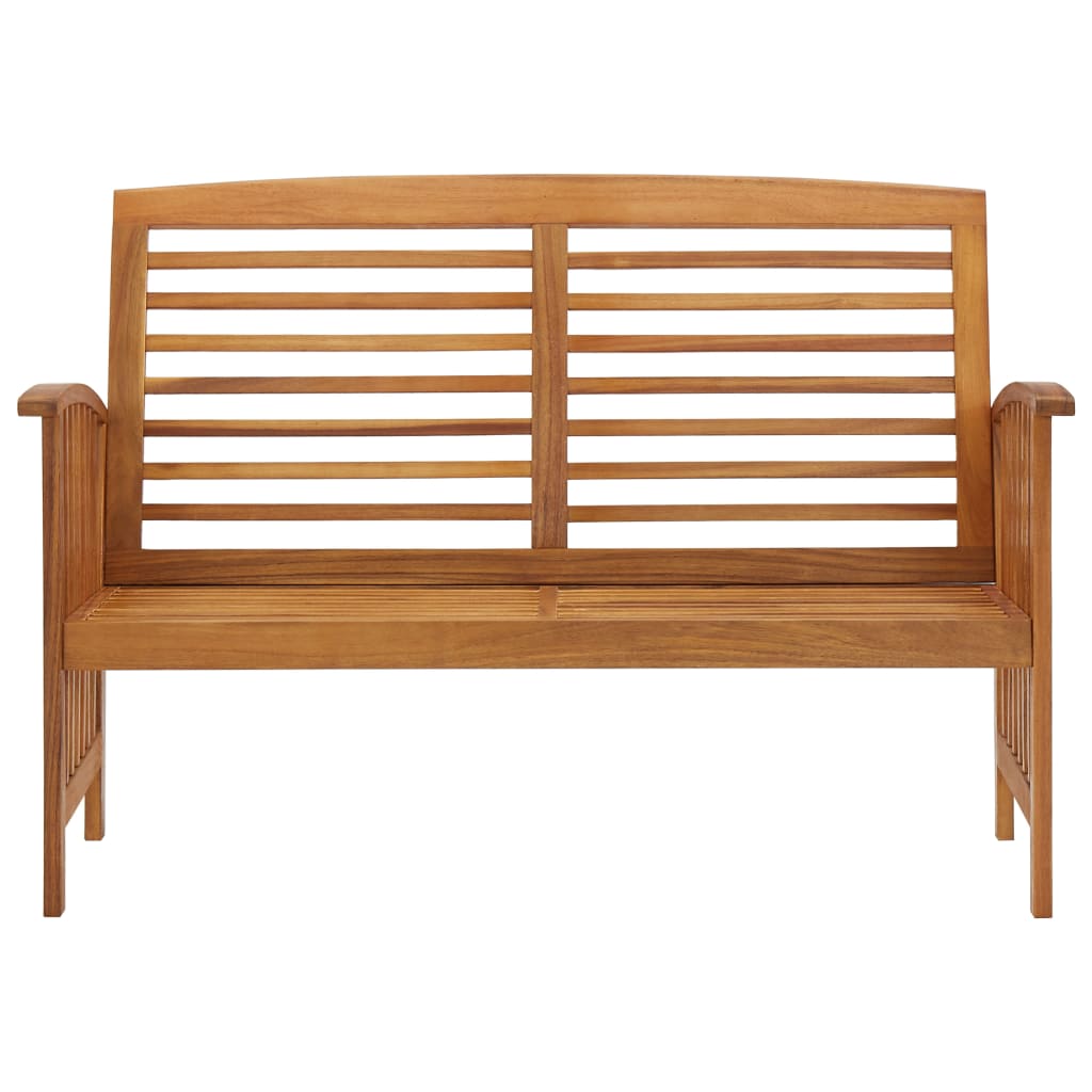 Patio Bench 46.9&quot; Solid Acacia Wood