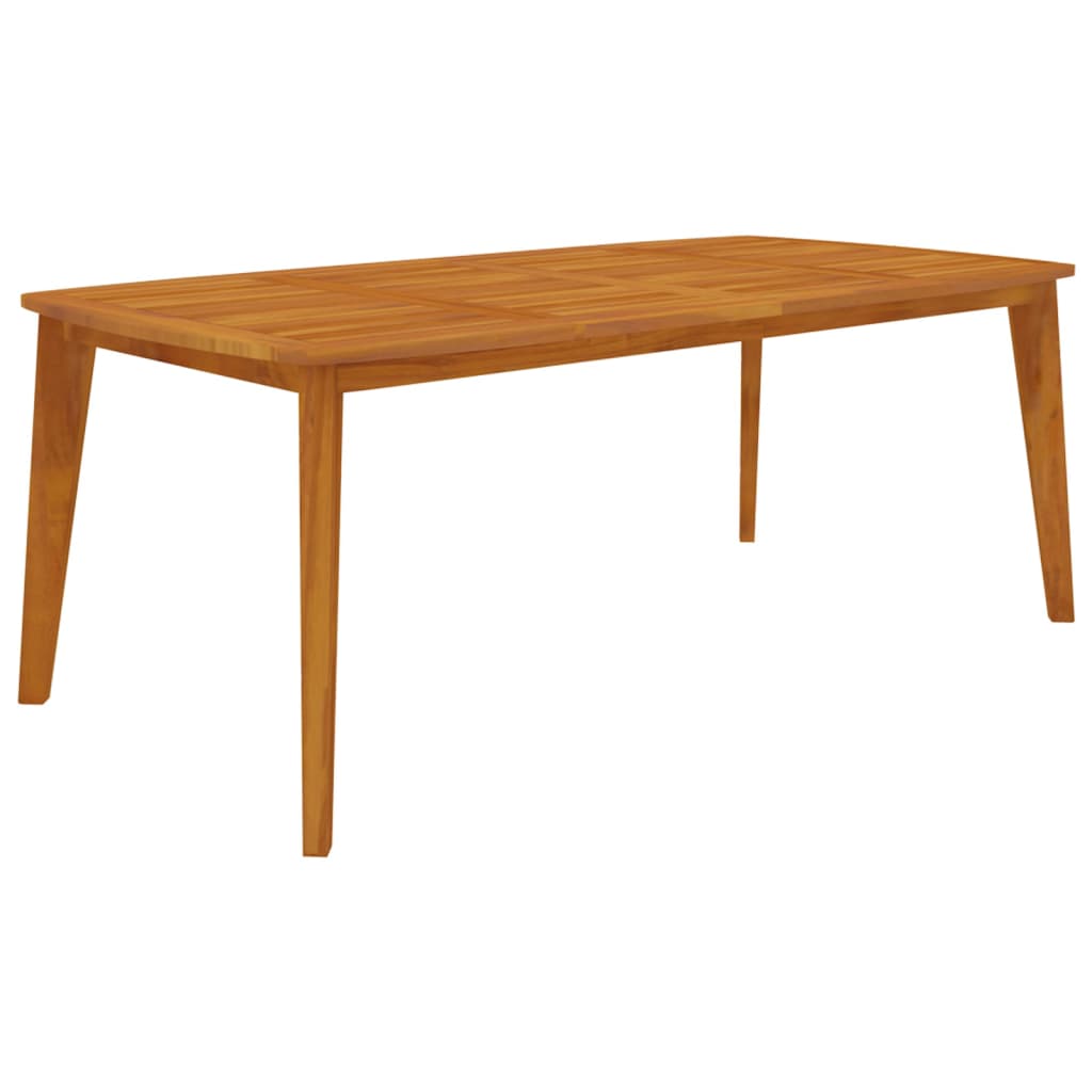 Patio Table Solid Wood Acacia