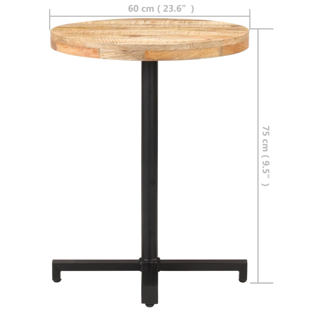 Bistro Table Round Ø23.6&quot;X29.5&quot;