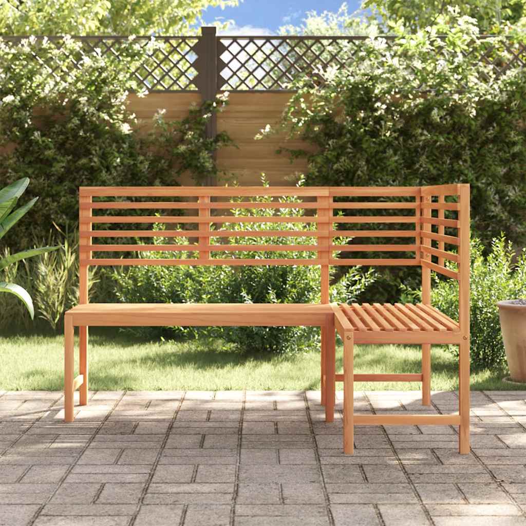 Patio Corner Bench 55.1&quot; Solid Acacia Wood