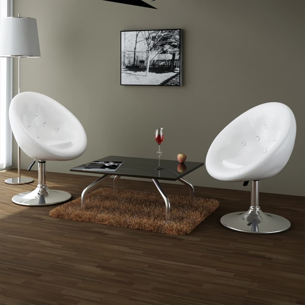 Bar Stools 2 Pcs Faux Leather