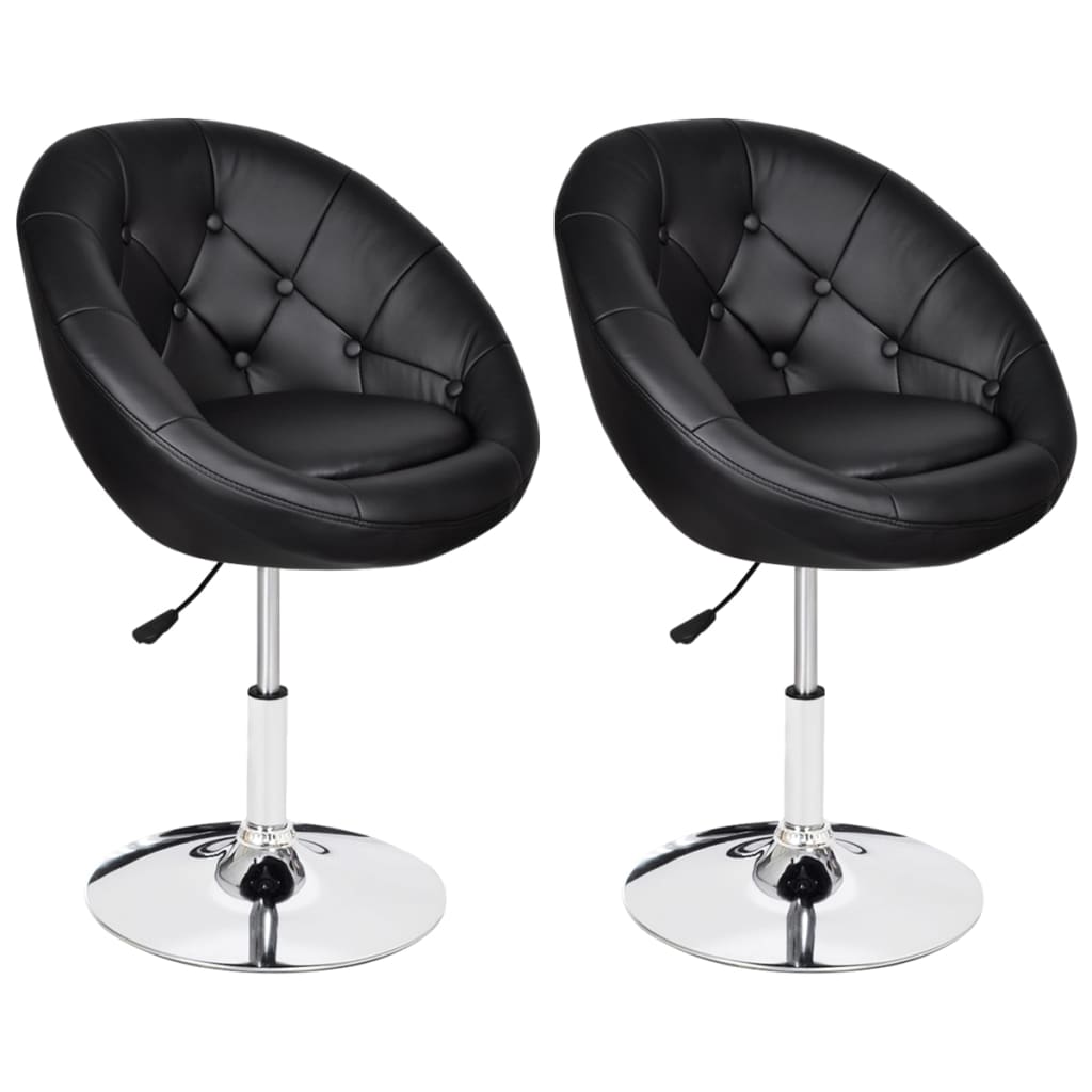 Bar Stools 2 Pcs Faux Leather