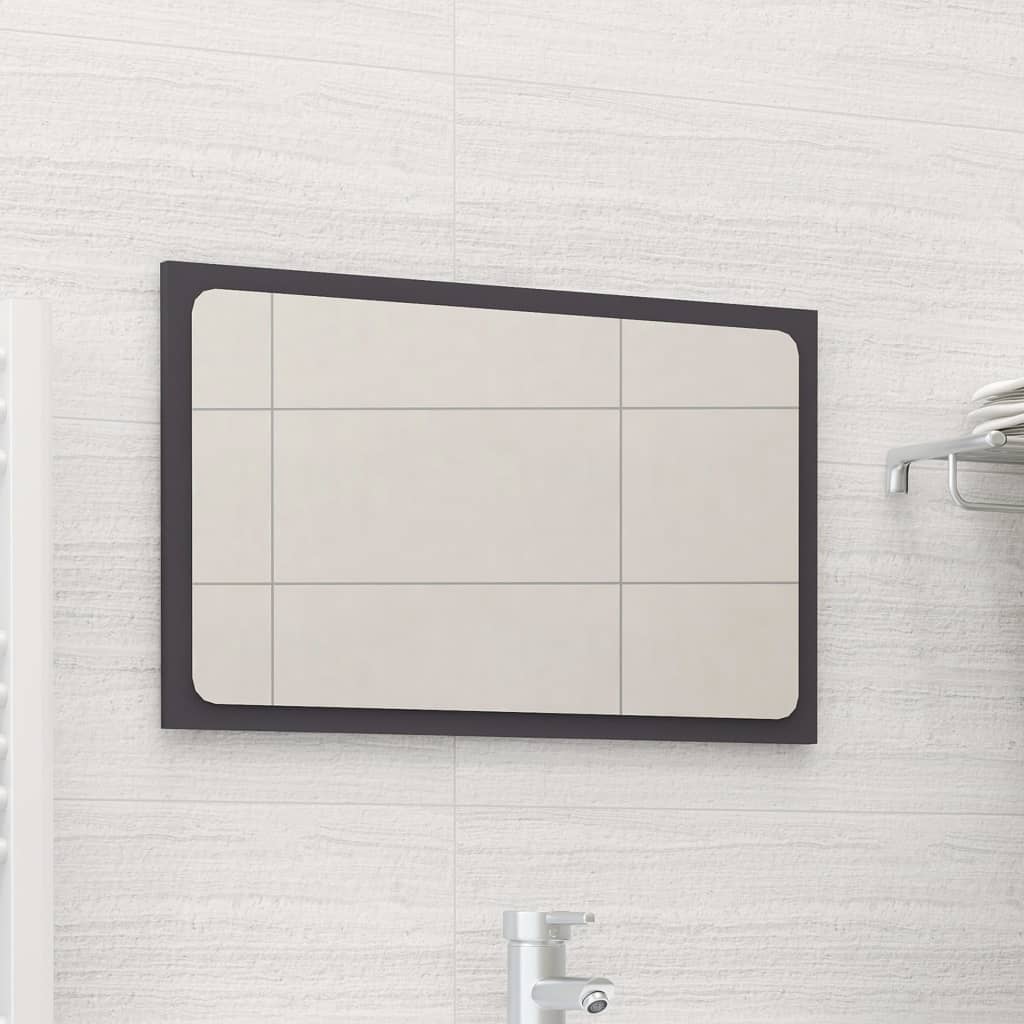 Bathroom Mirror Engineered Wood