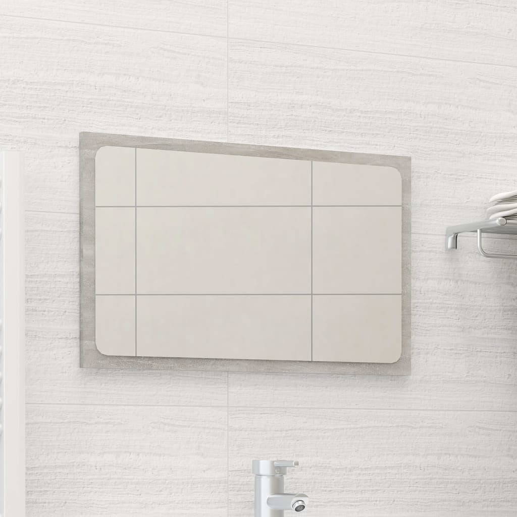 Bathroom Mirror Engineered Wood