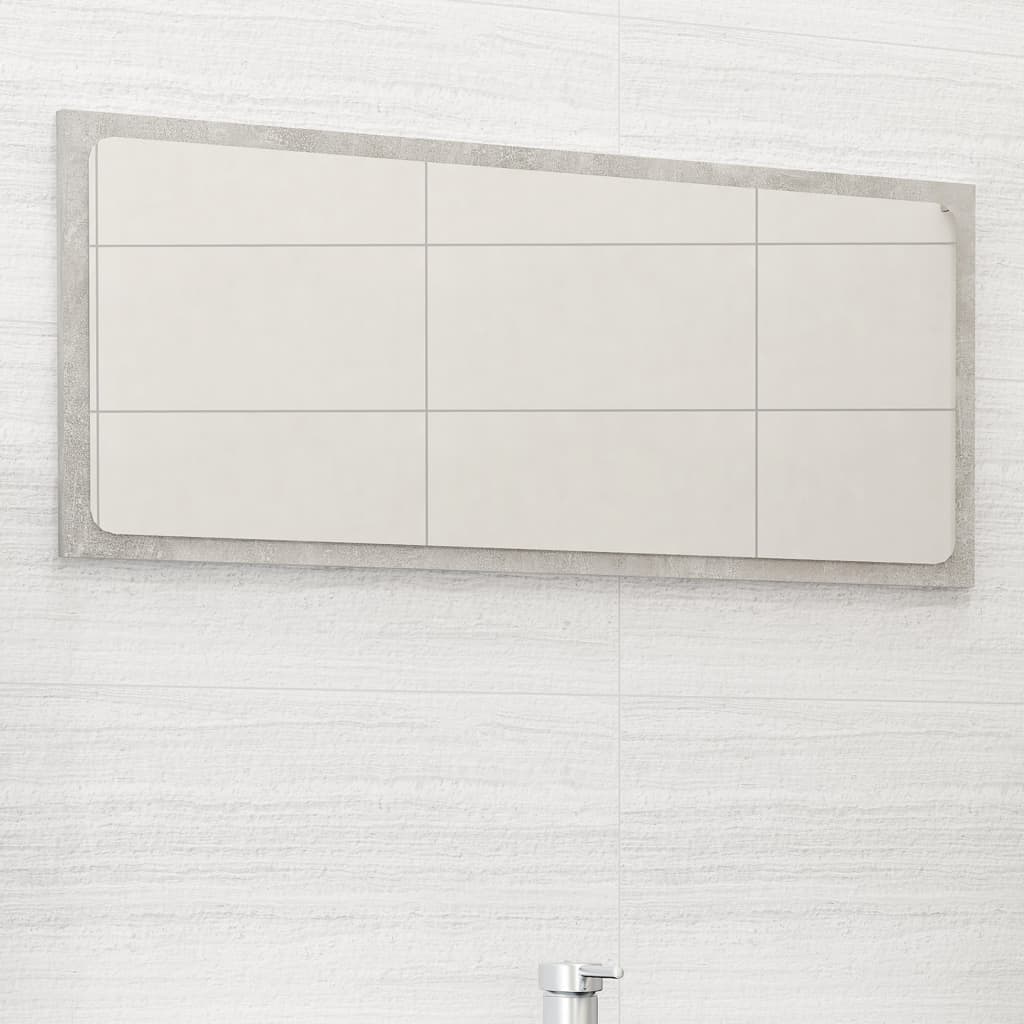 Bathroom Mirror Engineered Wood