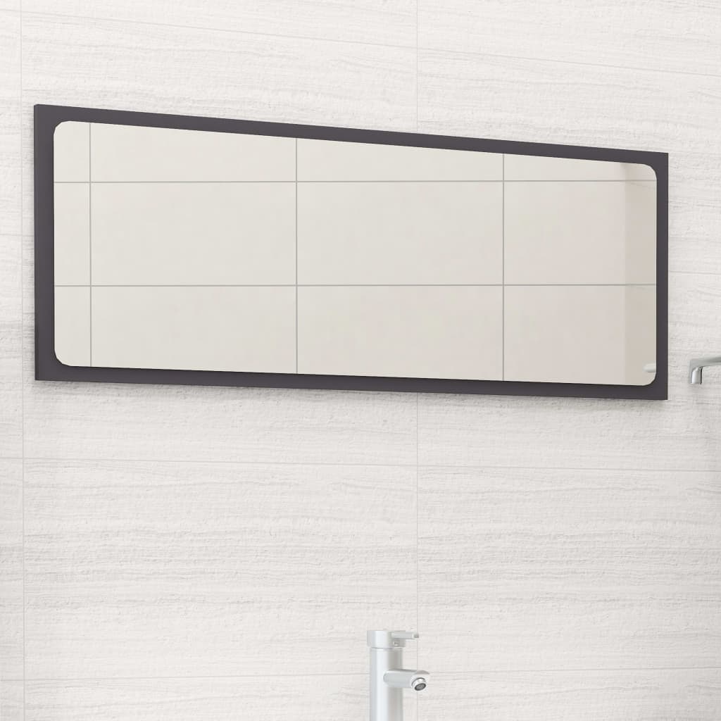 Bathroom Mirror Engineered Wood