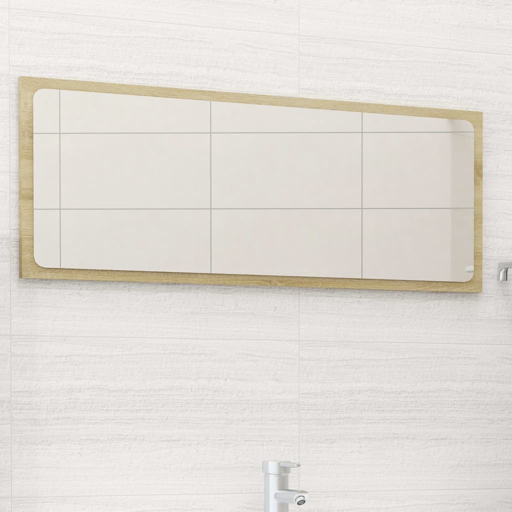 Bathroom Mirror Engineered Wood