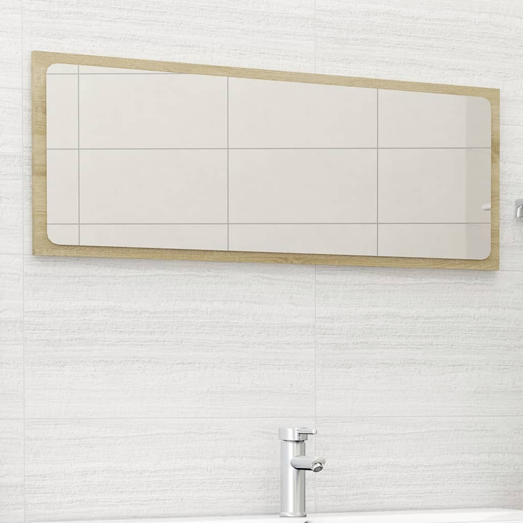 Bathroom Mirror Engineered Wood