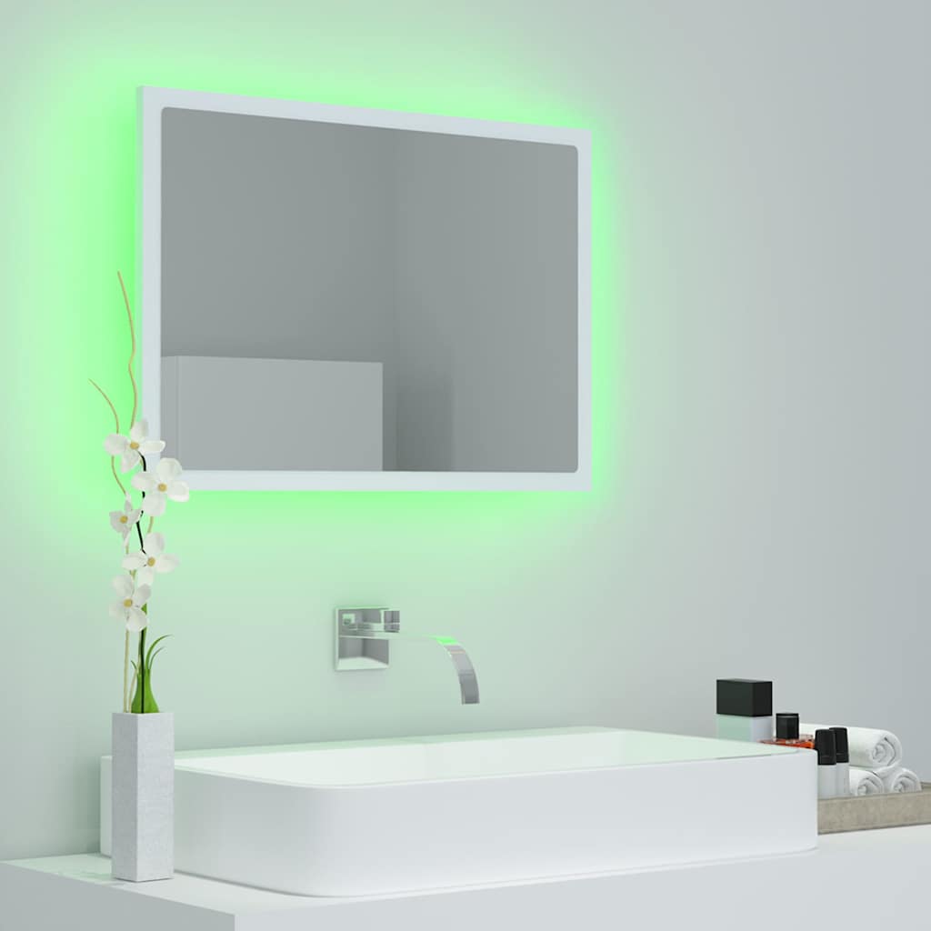 Led Bathroom Mirror 23.6&quot;X3.3&quot;X14.6&quot; Acrylic