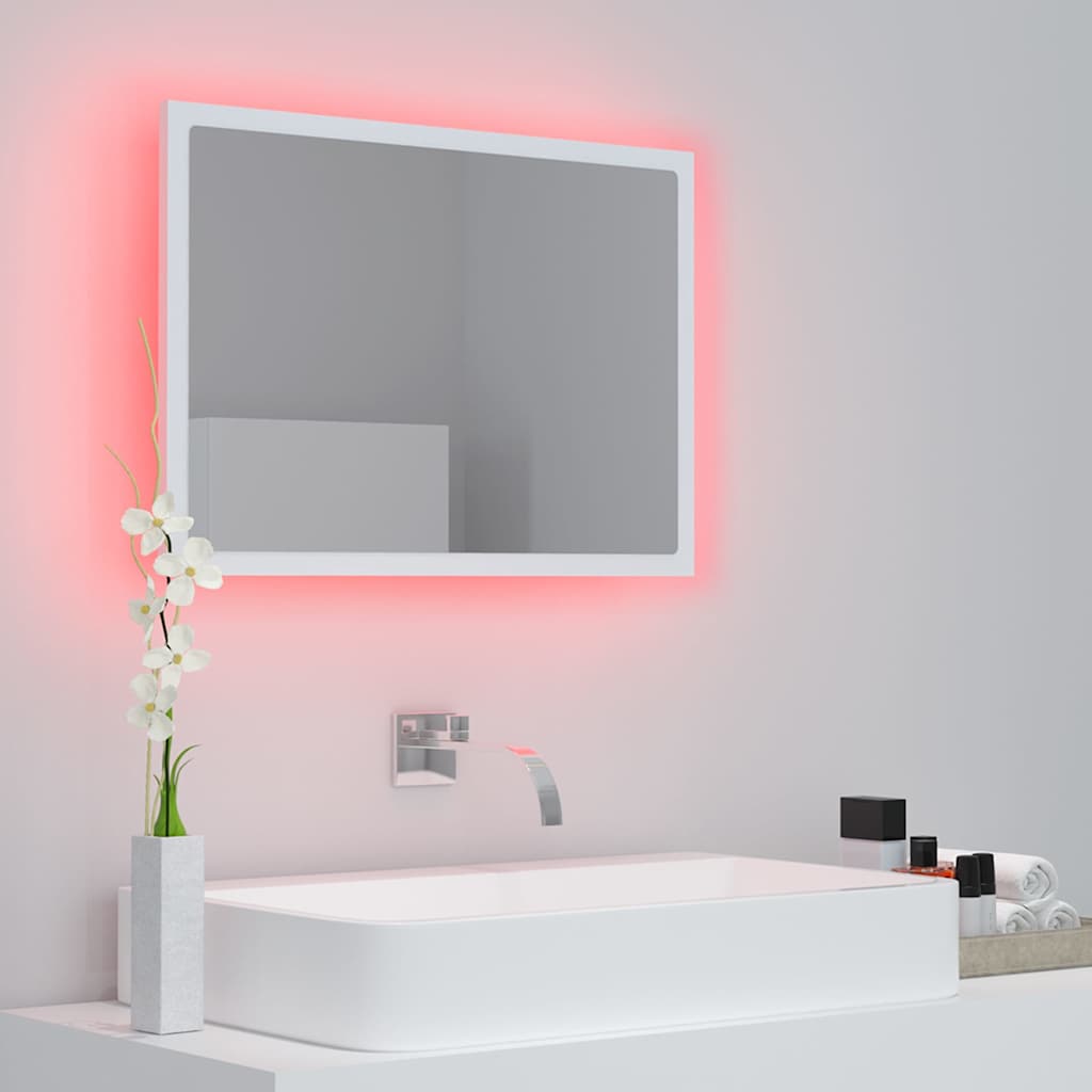 Led Bathroom Mirror 23.6&quot;X3.3&quot;X14.6&quot; Acrylic