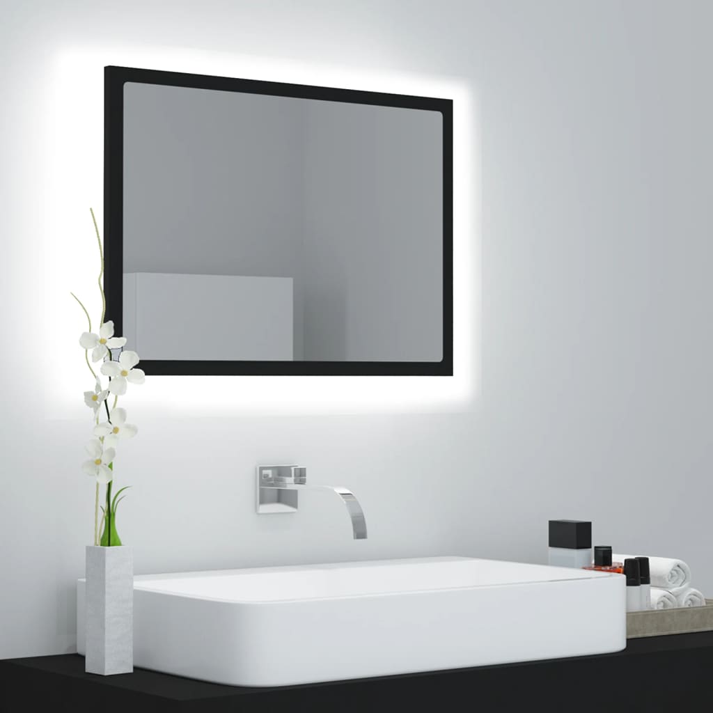 Led Bathroom Mirror 23.6&quot;X3.3&quot;X14.6&quot; Acrylic