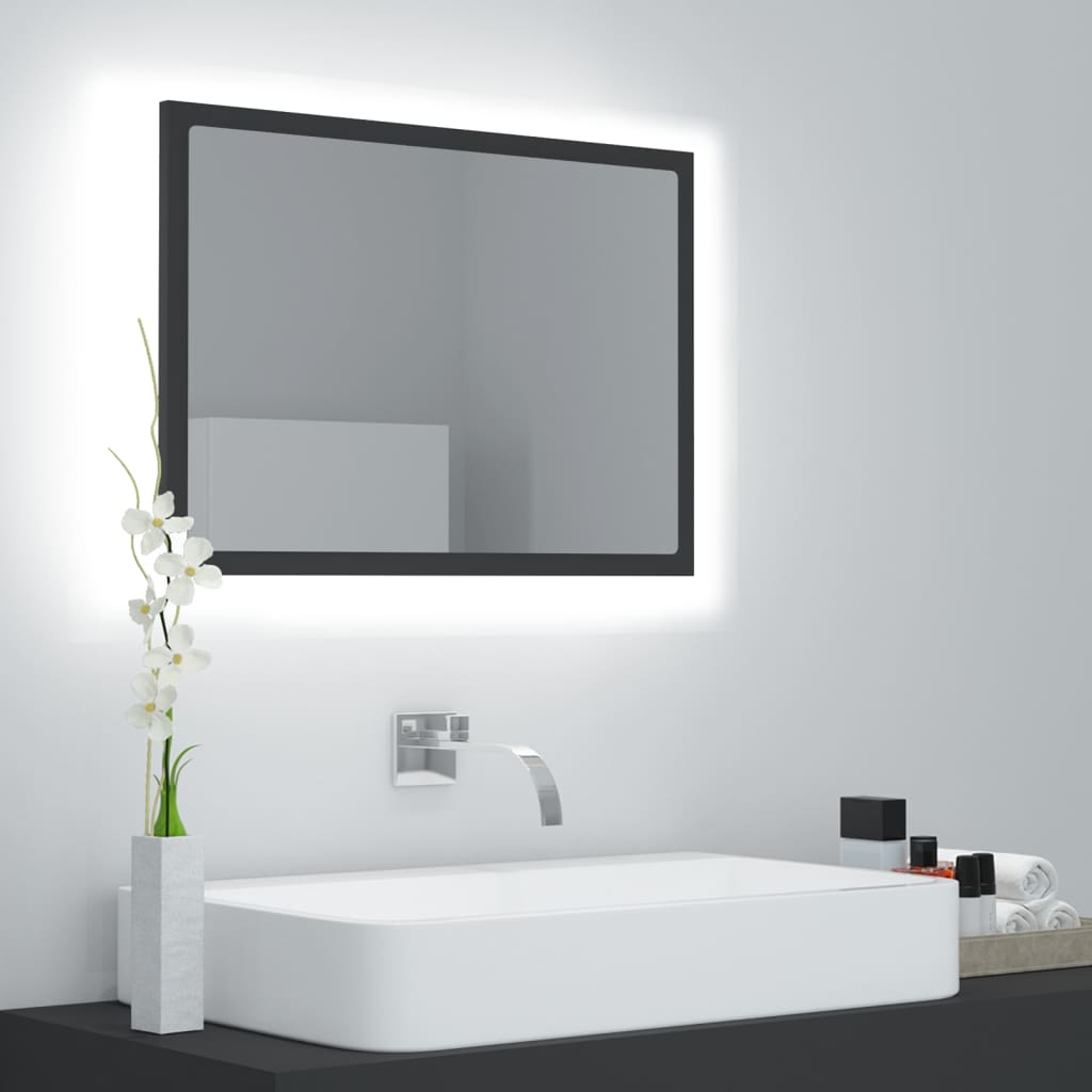 Led Bathroom Mirror 23.6&quot;X3.3&quot;X14.6&quot; Acrylic