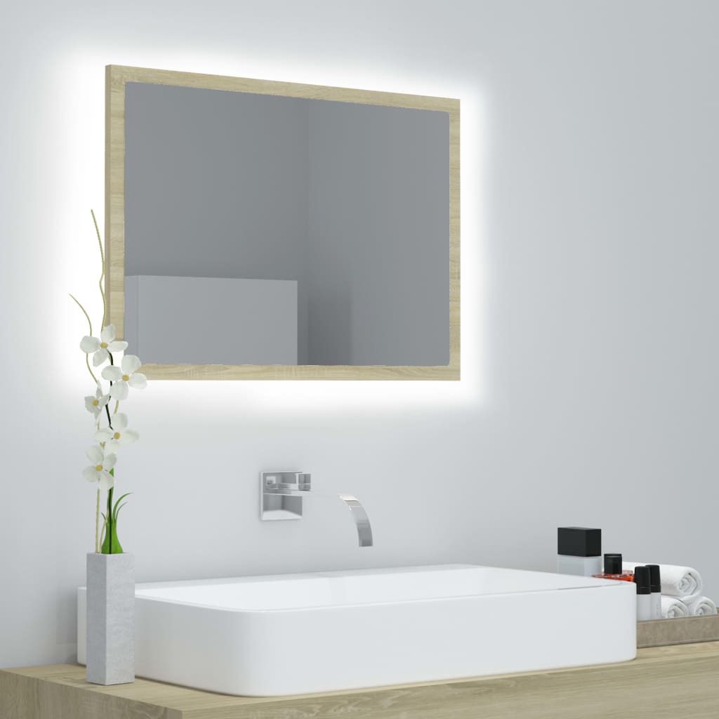 Led Bathroom Mirror 23.6&quot;X3.3&quot;X14.6&quot; Acrylic