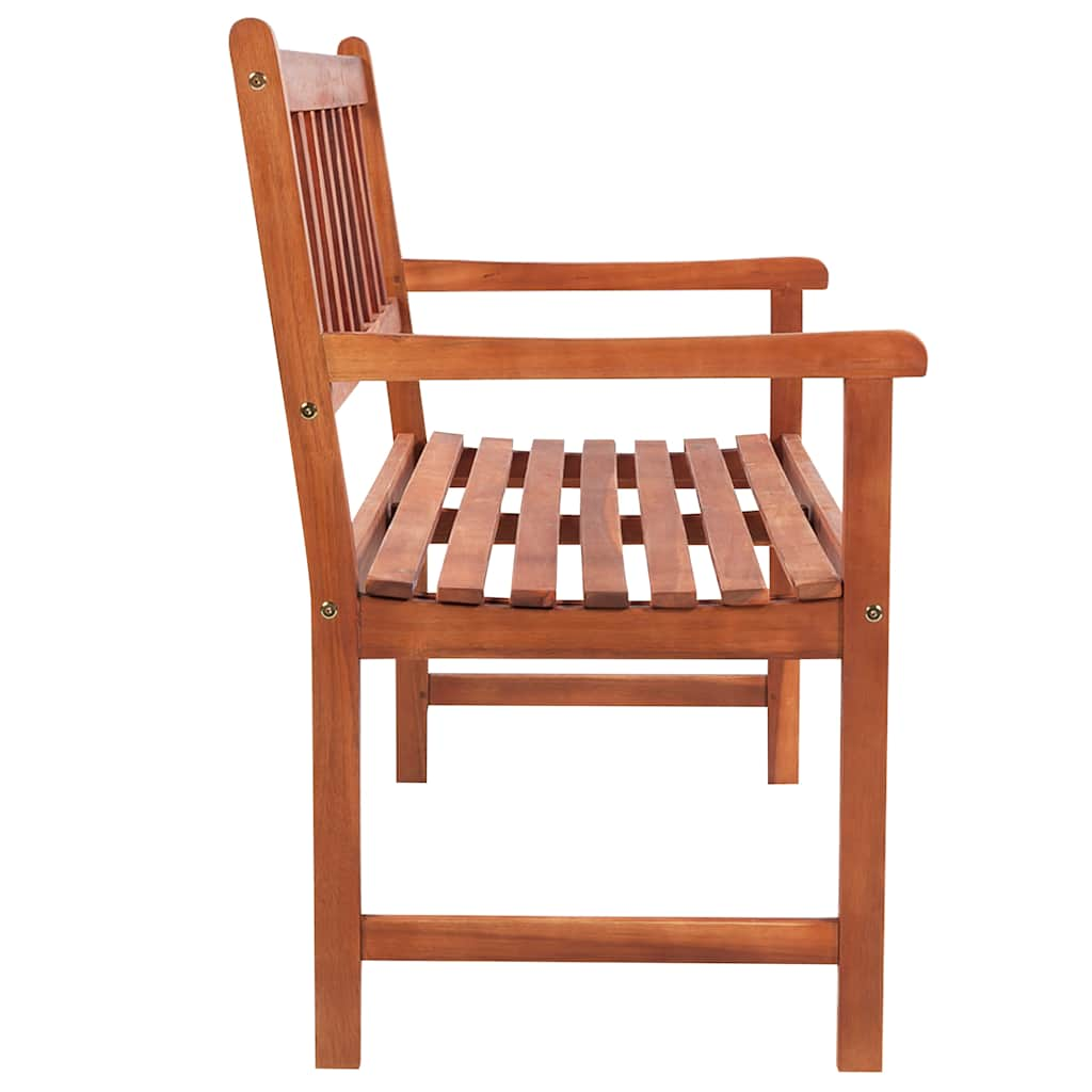 Patio Bench With Cushion 47.2&quot; Solid Acacia Wood