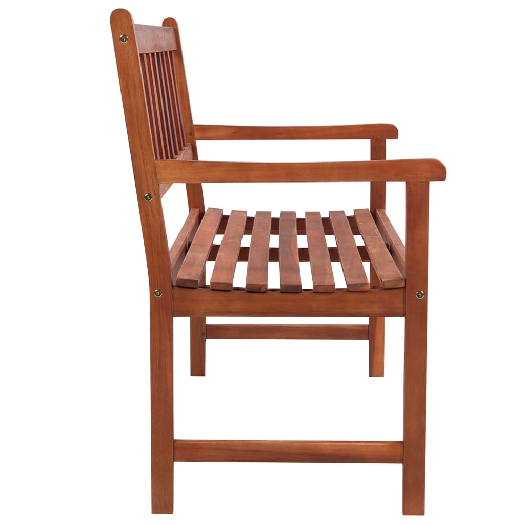 Patio Bench With Cushion 47.2&quot; Solid Acacia Wood