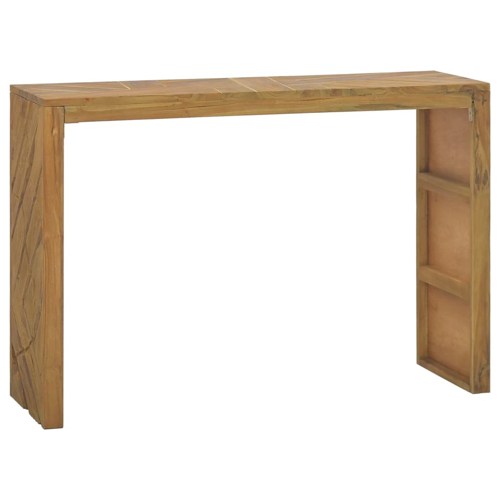 Console Table 43.3&quot;X13.8&quot;X29.5&quot; Solid Teak Wood