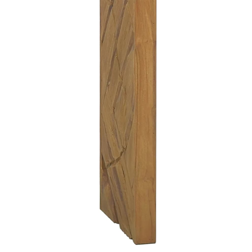 Console Table 43.3&quot;X13.8&quot;X29.5&quot; Solid Teak Wood