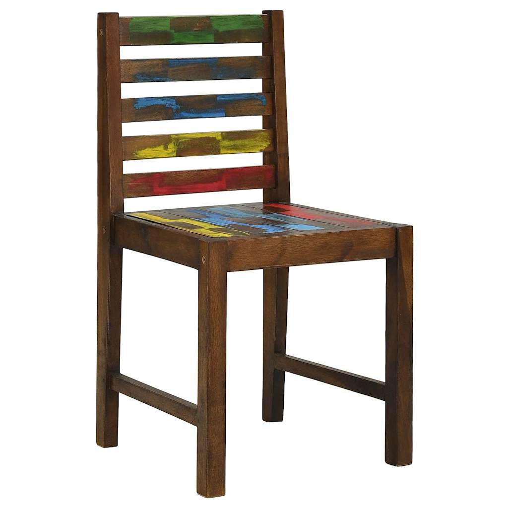 Dining Chairs 4 Pcs Solid Reclaimed Wood