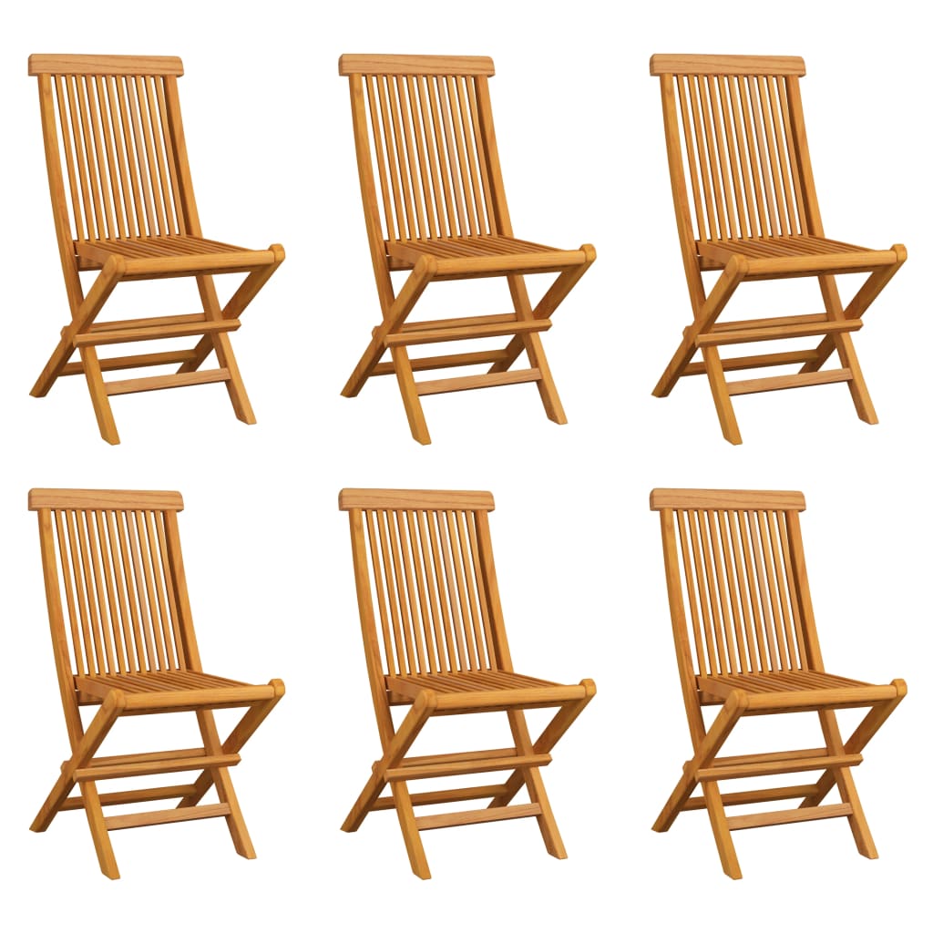 Folding Patio Chairs Set Of 2 With Armrests Teak Wood