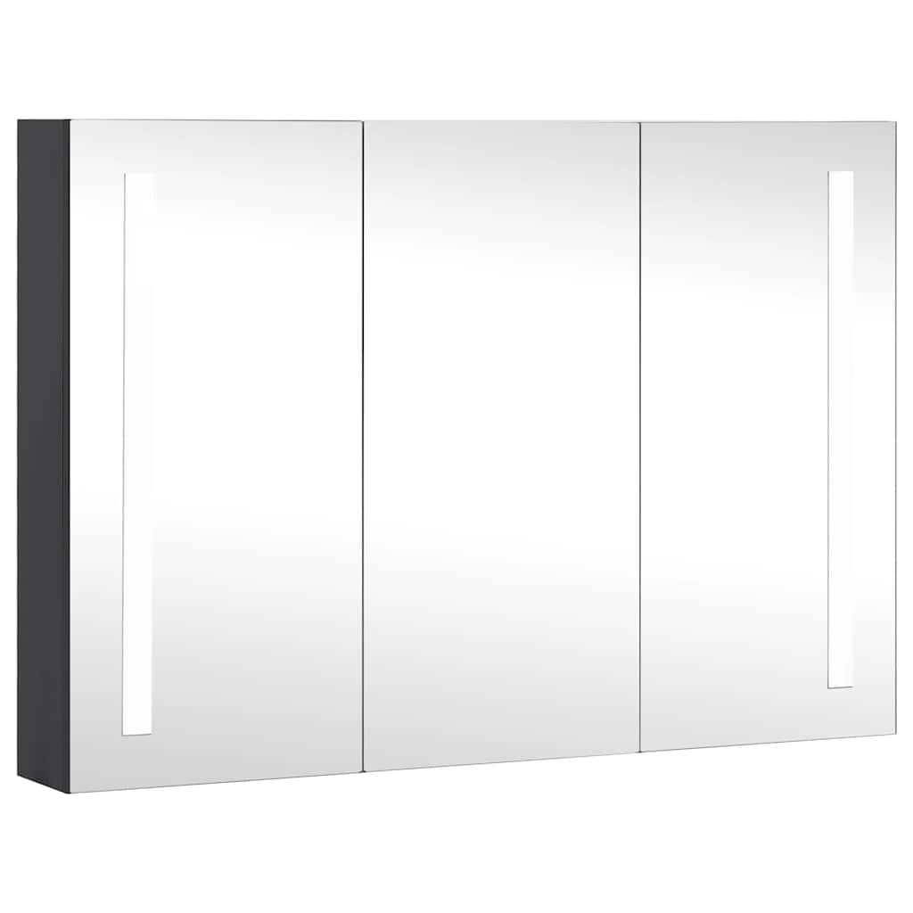 Led Bathroom Mirror Cabinet 35&quot;X5.5&quot;X24.4&quot;