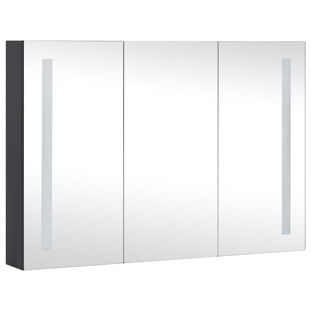 Led Bathroom Mirror Cabinet 35&quot;X5.5&quot;X24.4&quot;