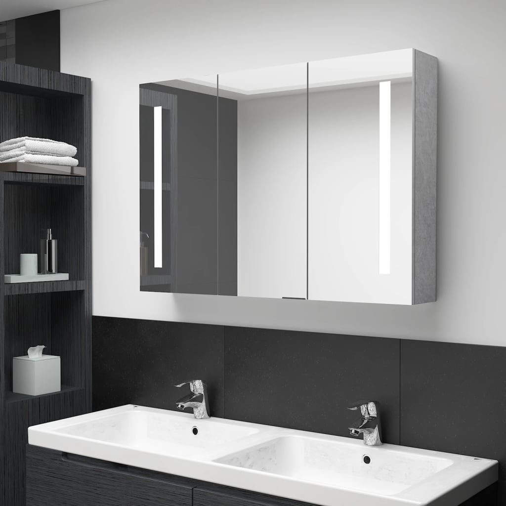 Led Bathroom Mirror Cabinet