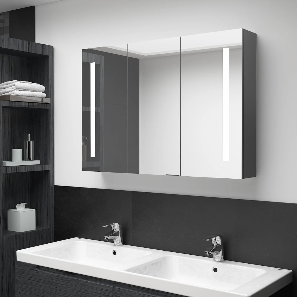 Led Bathroom Mirror Cabinet