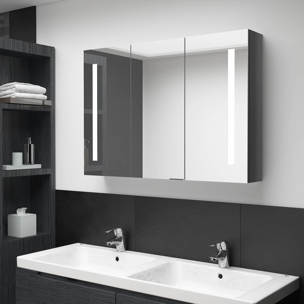 Led Bathroom Mirror Cabinet