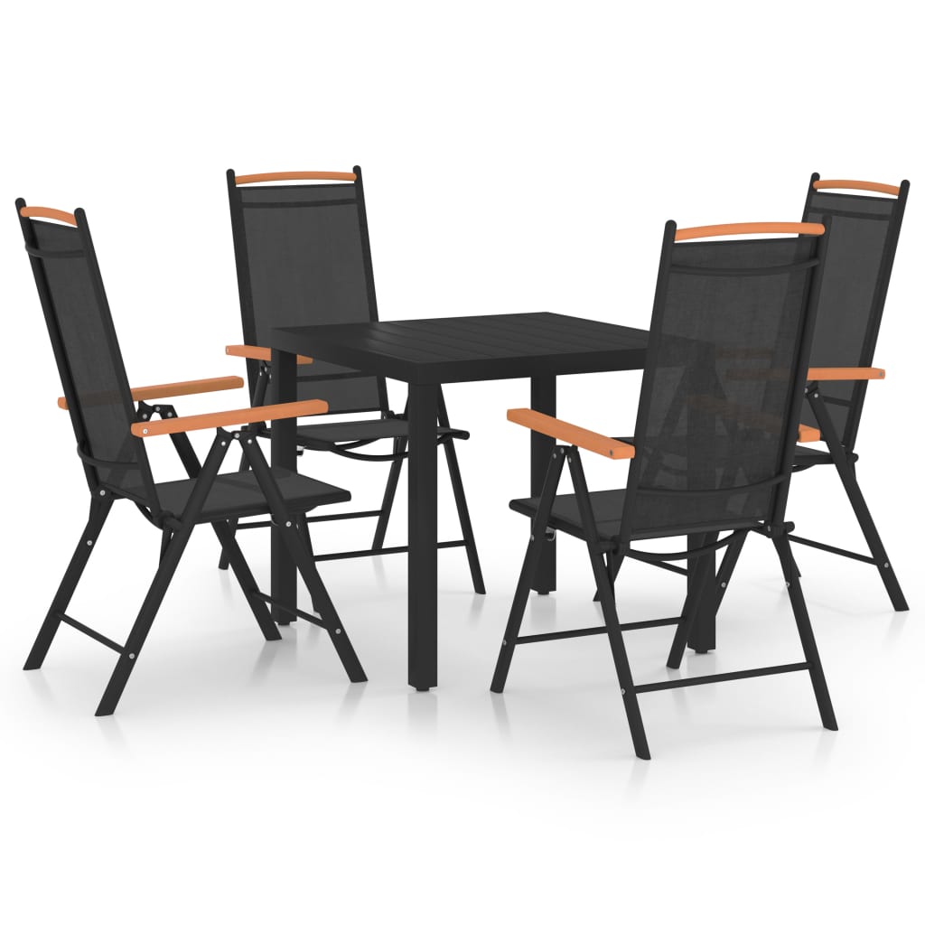 7 Piece Patio Dining Set Aluminum