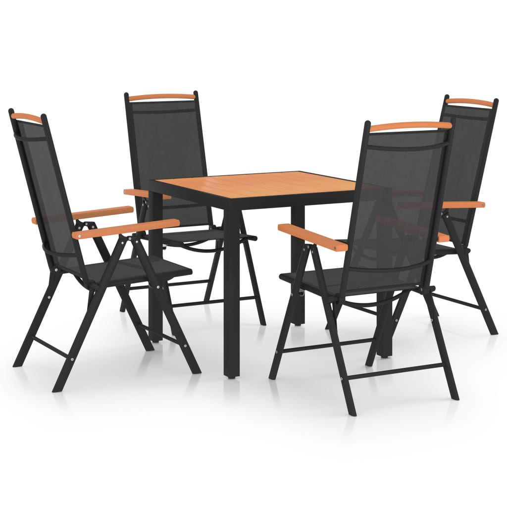 7 Piece Patio Dining Set Aluminum