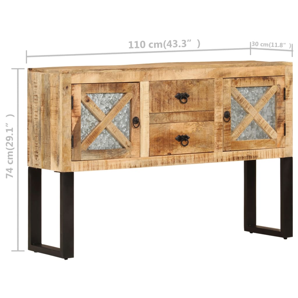 Sideboard Rough Mango Wood