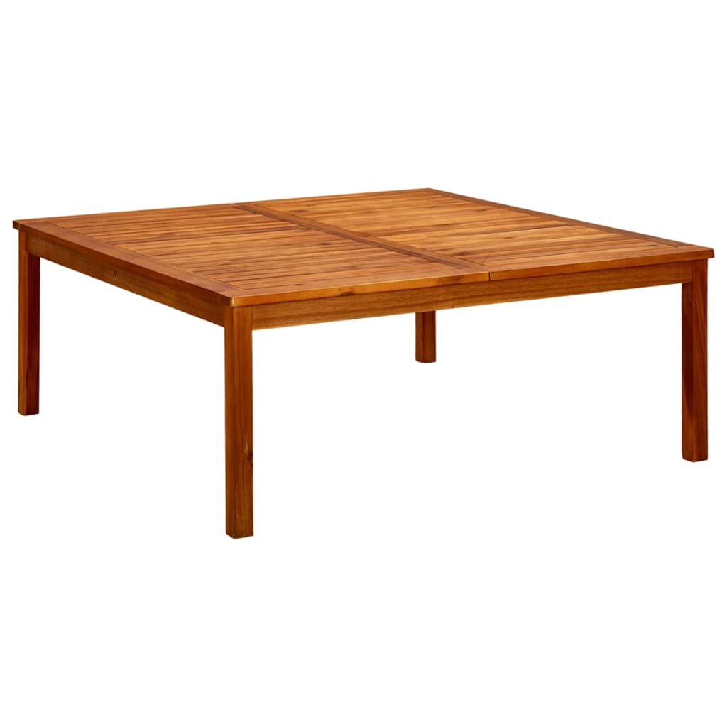 Patio Coffee Table Solid Acacia Wood