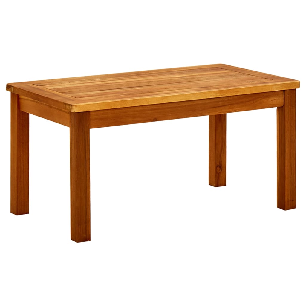 Patio Coffee Table Solid Acacia Wood