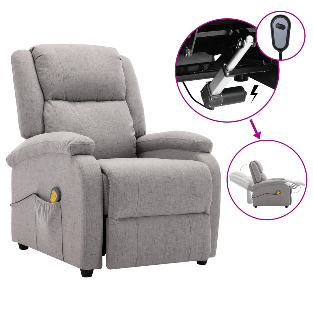 Massage Recliner Fabric