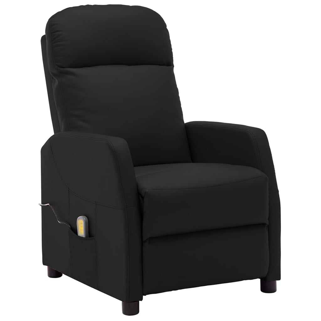 Massage Recliner Faux Leather