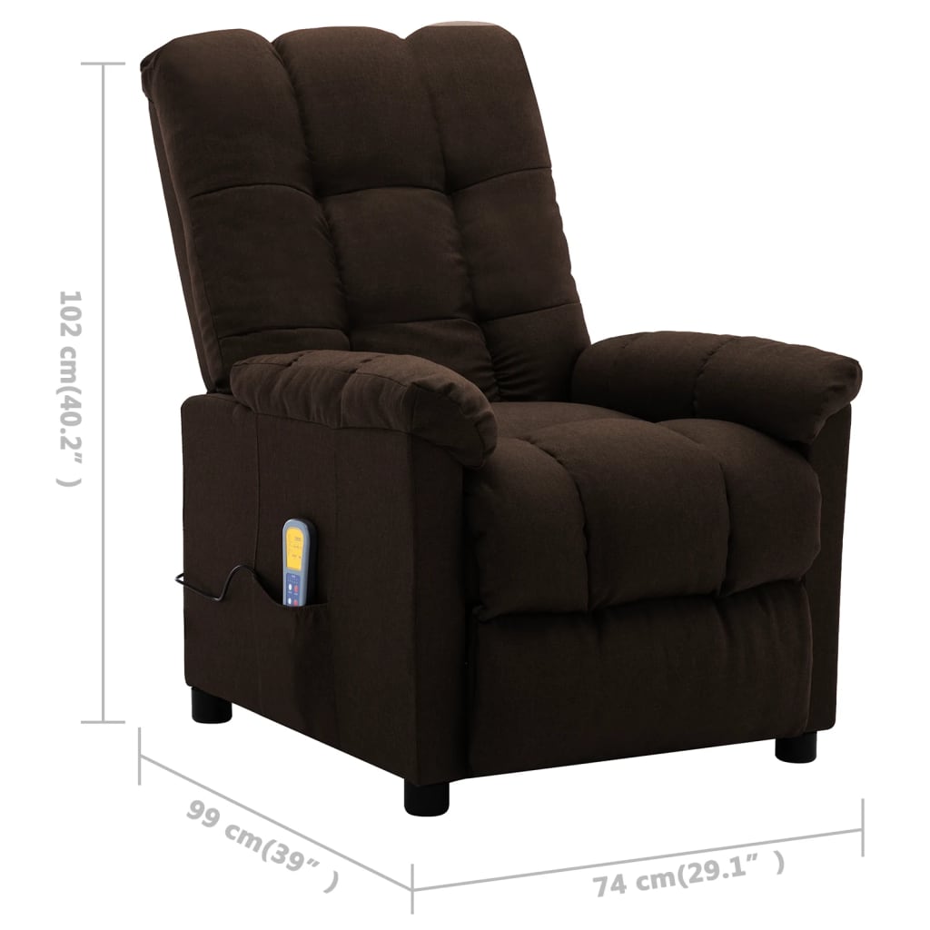 Massage Recliner Fabric