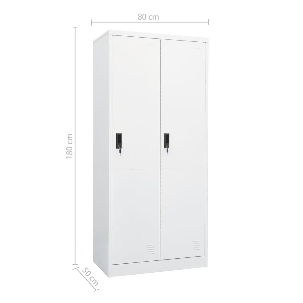 Wardrobe 31.5&quot;X19.7&quot;X70.9&quot; Steel