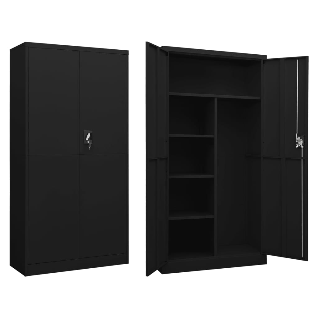 Locker Cabinet 35.4&quot;X15.7&quot;X70.9&quot; Steel